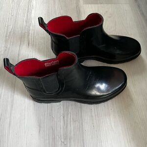 Black Size Rain Booties